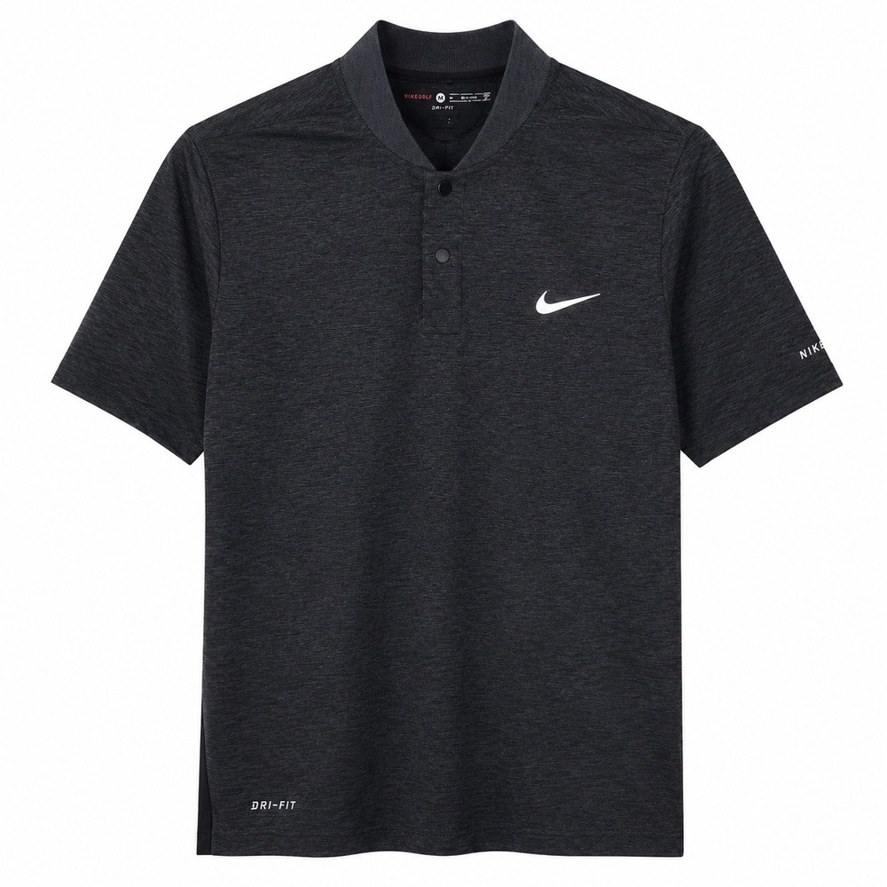 Nike Tiger Woods Collection Polo Shirt Mens Medium Blade Collar Dri-FIT Kapalua